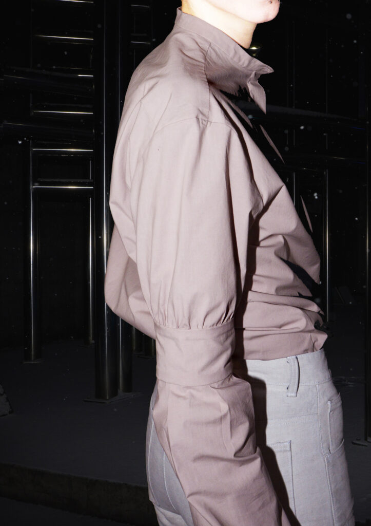 Bluse an Model
